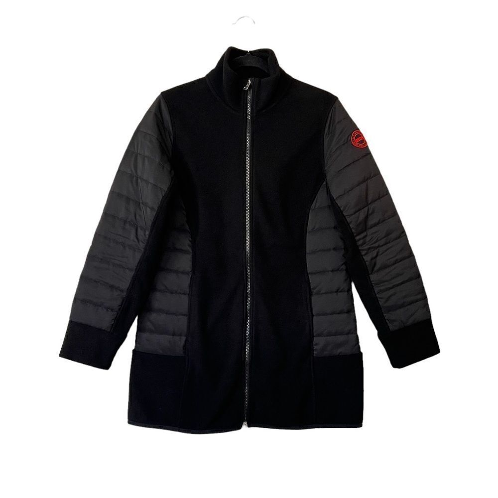 Lauren Ralph Lauren Zip Up Black Jacket Size Medium